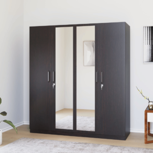 Four-Door Mirror Cupboard