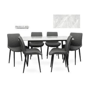 Comfort Gray Dining Set