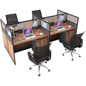 4 Person Cluster Workstation