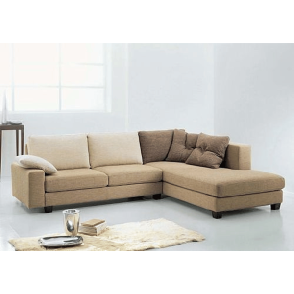 Three-Seater Fabric Sofa