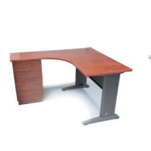 Wooden Top Metal Frame Desk