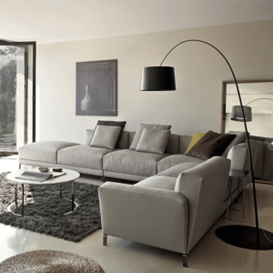 Velvet Upholstered Sofa