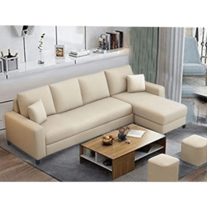 Elegant L-Shaped Sofa