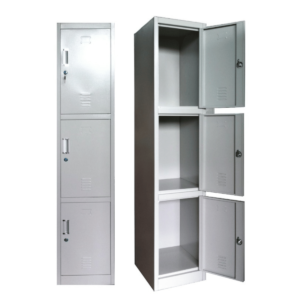 Three-Tier Steel Cabinet