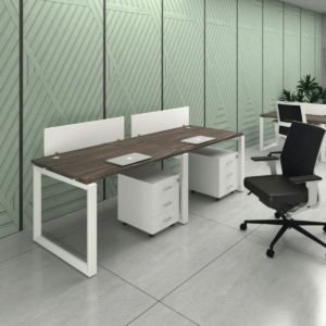 Dual-Person Workstation Desk