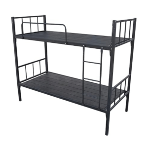 Black Heavy-Duty Bunk Bed