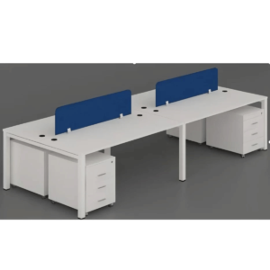 Open Desk Layout Workstation