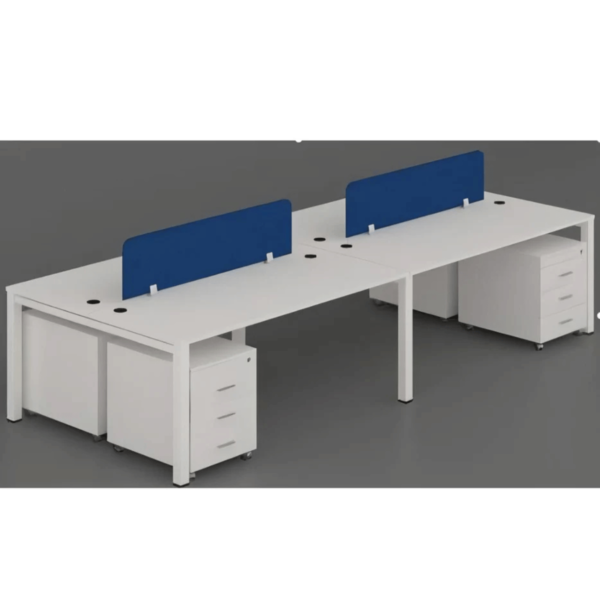 Open Desk Layout Workstation