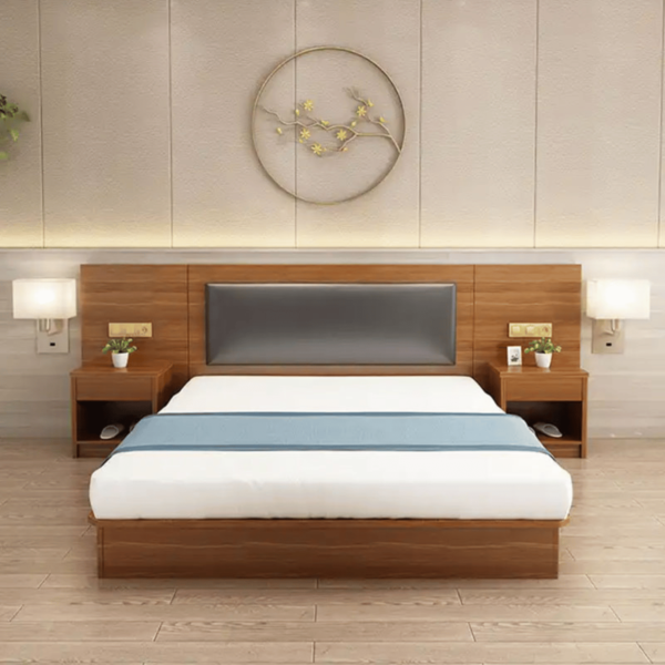 Wooden Slatted Bed - Image 3