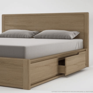 Storage Bed with Drawers