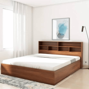 Elegant Upholstered Bed