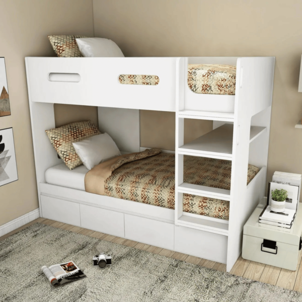 Modern Twin Bunk Bed - Image 2