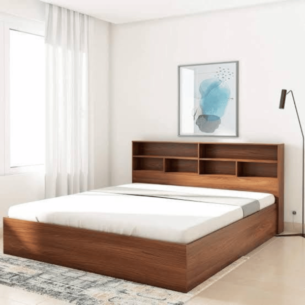 Elegant Upholstered Bed