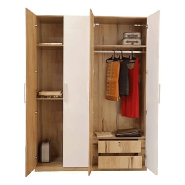 Classic 4-Door Wardrobe - Image 2
