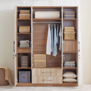 Classic 4-Door Wardrobe