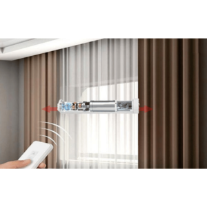 Motorized Curtains with Remote