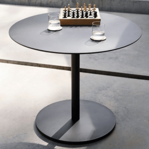 Elegance Black Round Table